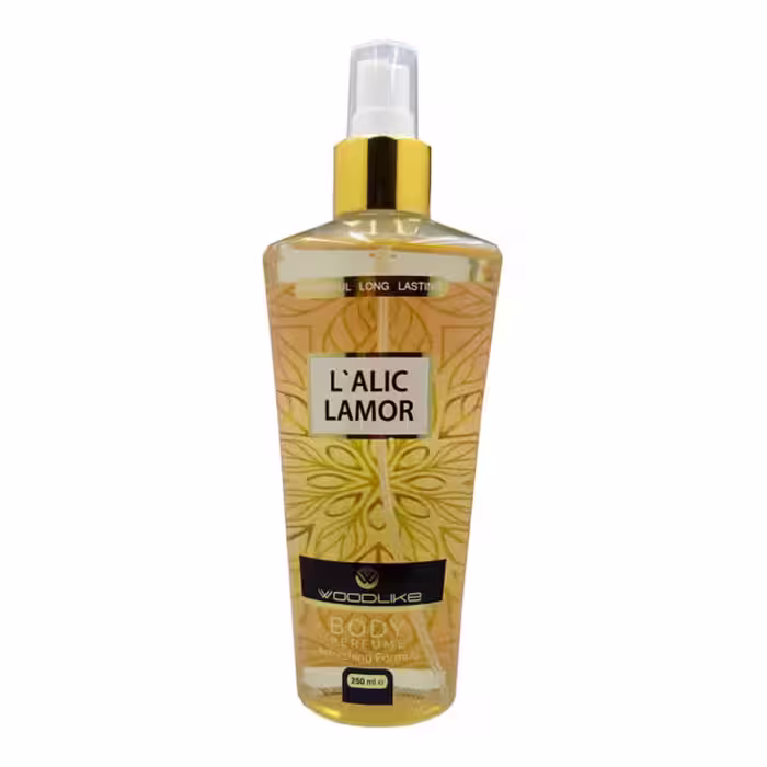 بادی اسپلش زنانه وود لایک مدل لالیک لامور(Lalic Lamor) | 250ml