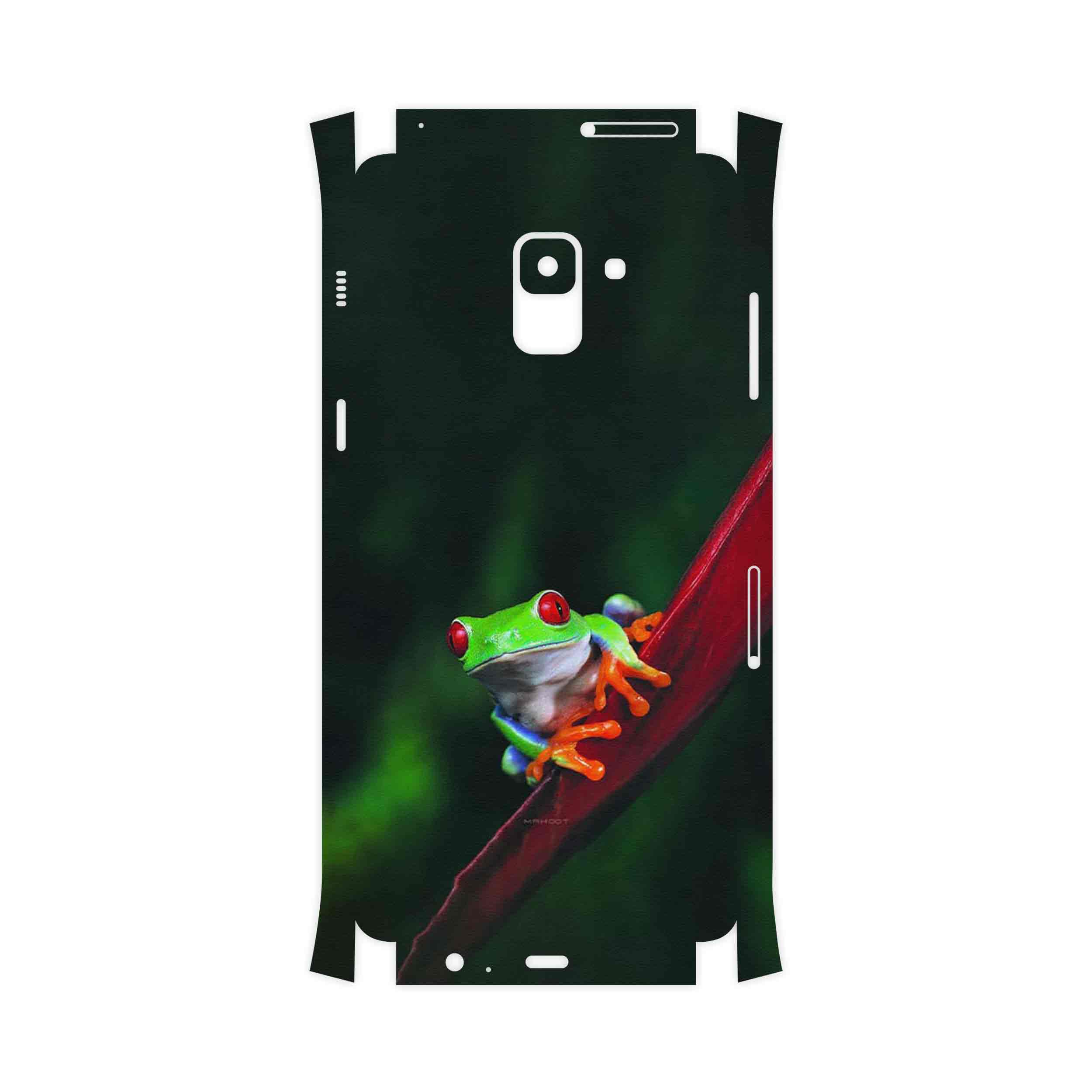 برچسب پوششی ماهوت مدل Frog-FullSkin مناسب برای گوشی موبایل سامسونگ Galaxy A8 Plus 2018