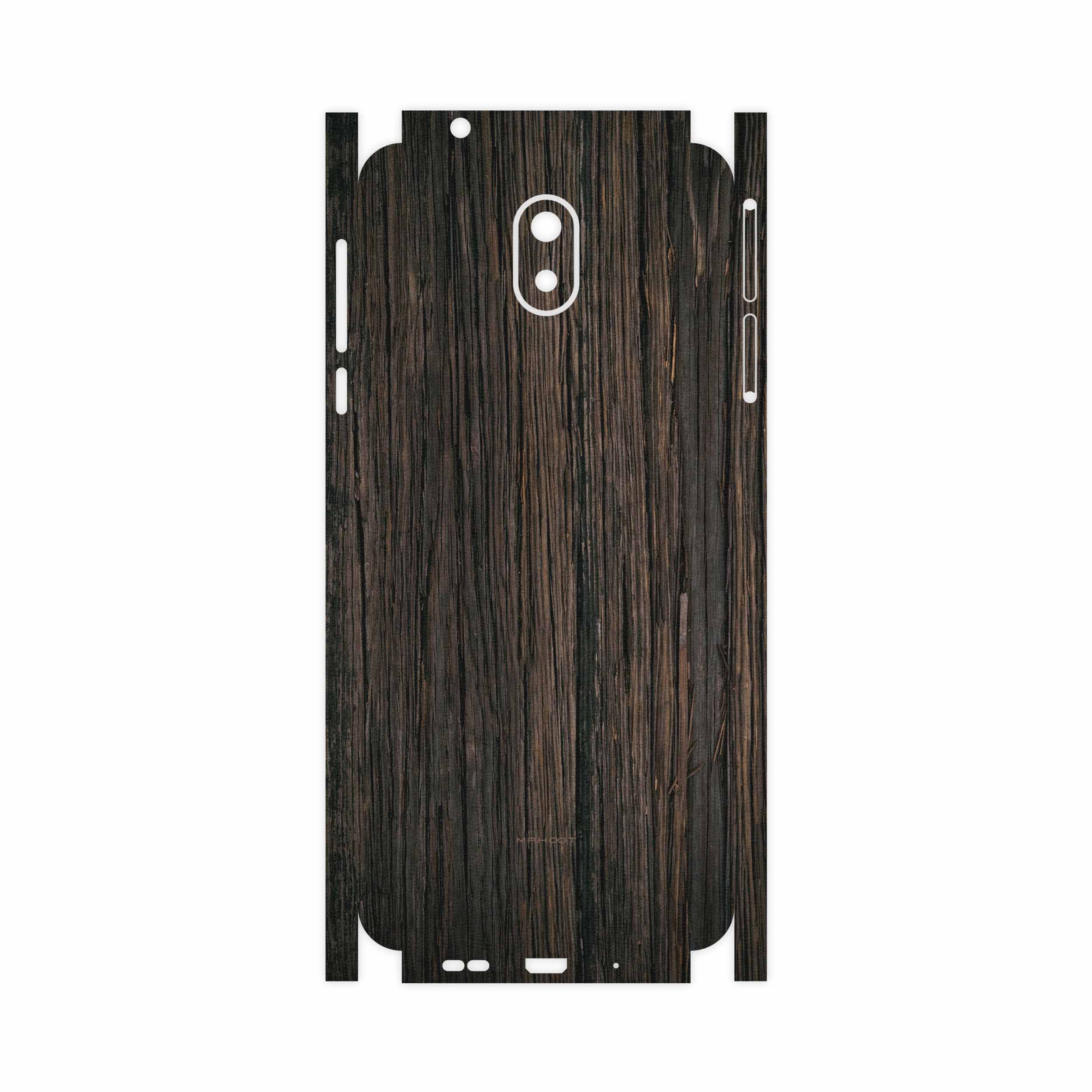 برچسب پوششی ماهوت مدل Burned Wood-FullSkin مناسب برای گوشی موبایل نوکیا 3.1