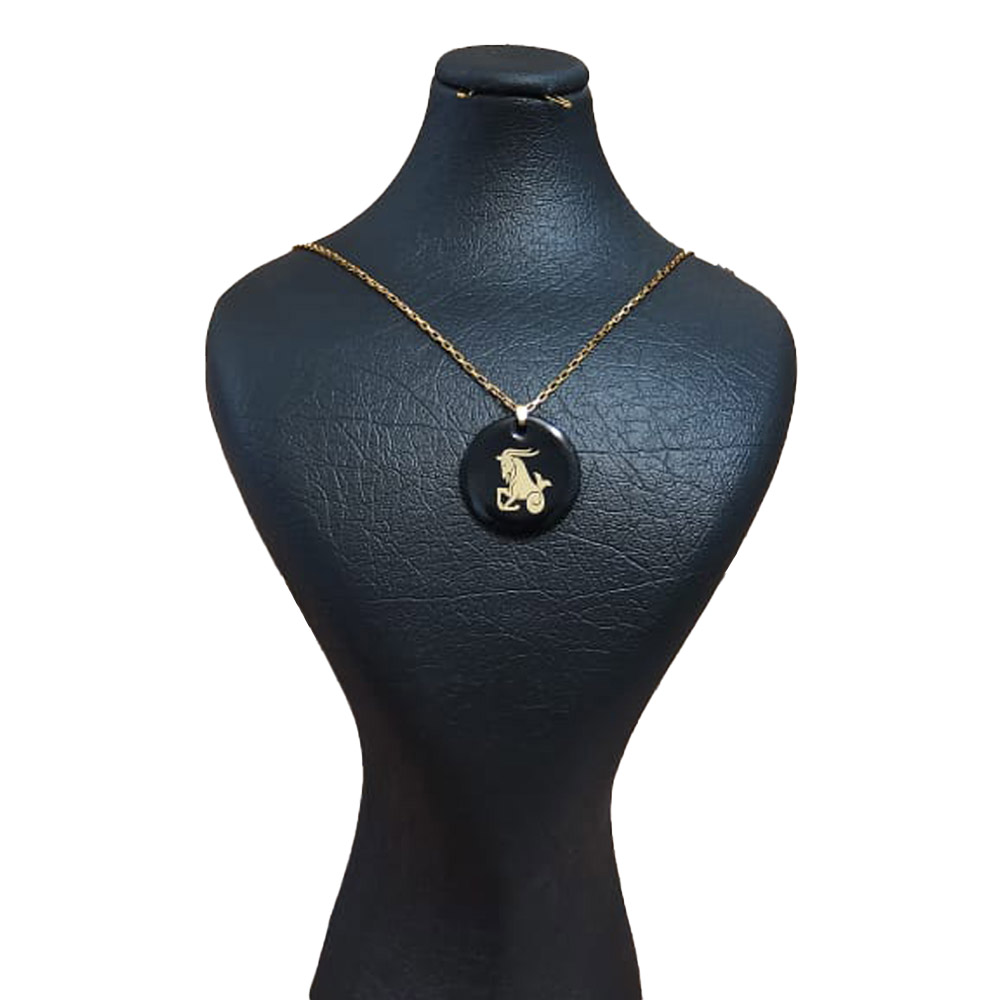 گردنبند مدل ماه تولد دی