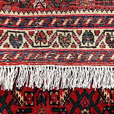 فرش دستبافت ذرع و نیم گالری نور کد H1582