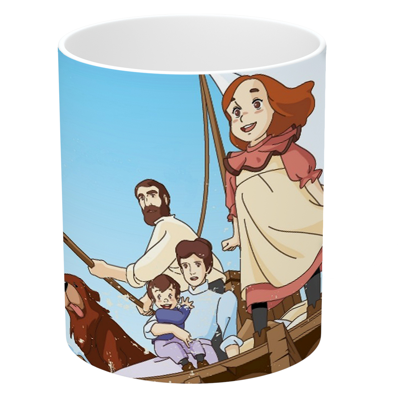 ماگ طرح انیمیشن خانواده دکتر ارنست مدل NI2760