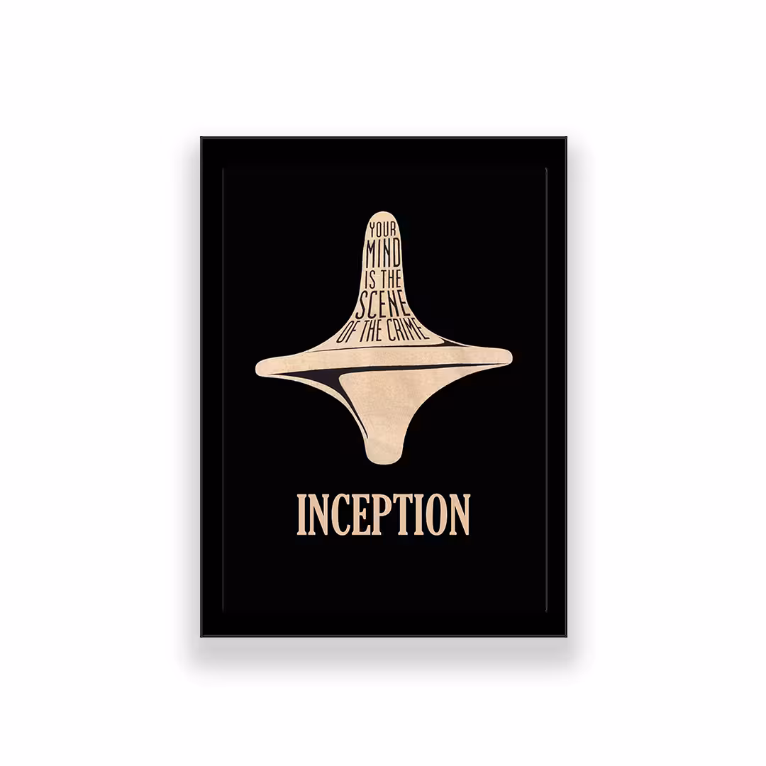 تابلو طرح فیلم inception 