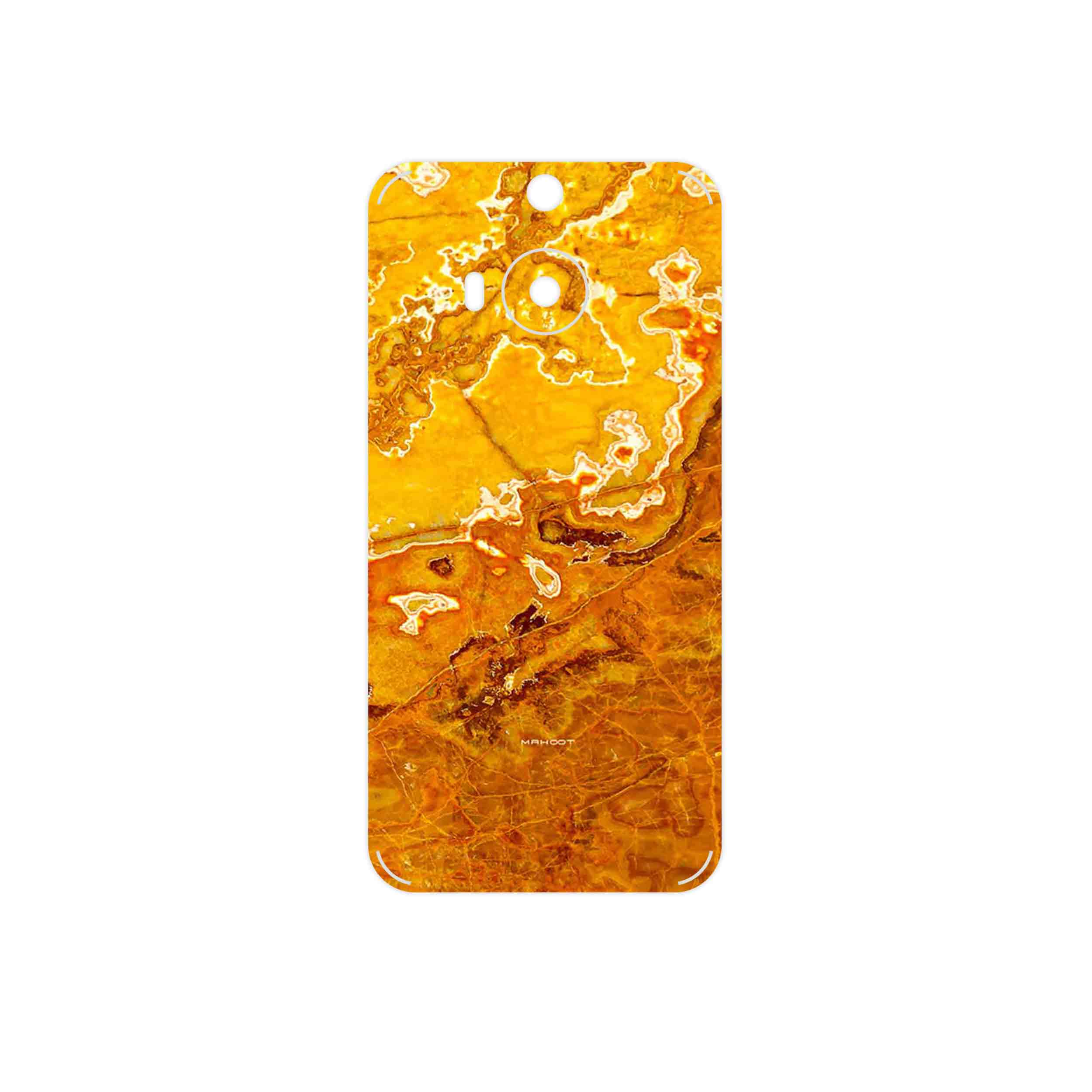 برچسب پوششی ماهوت مدل Gold Marble مناسب برای گوشی موبایل اچ تی سی One M9 Plus