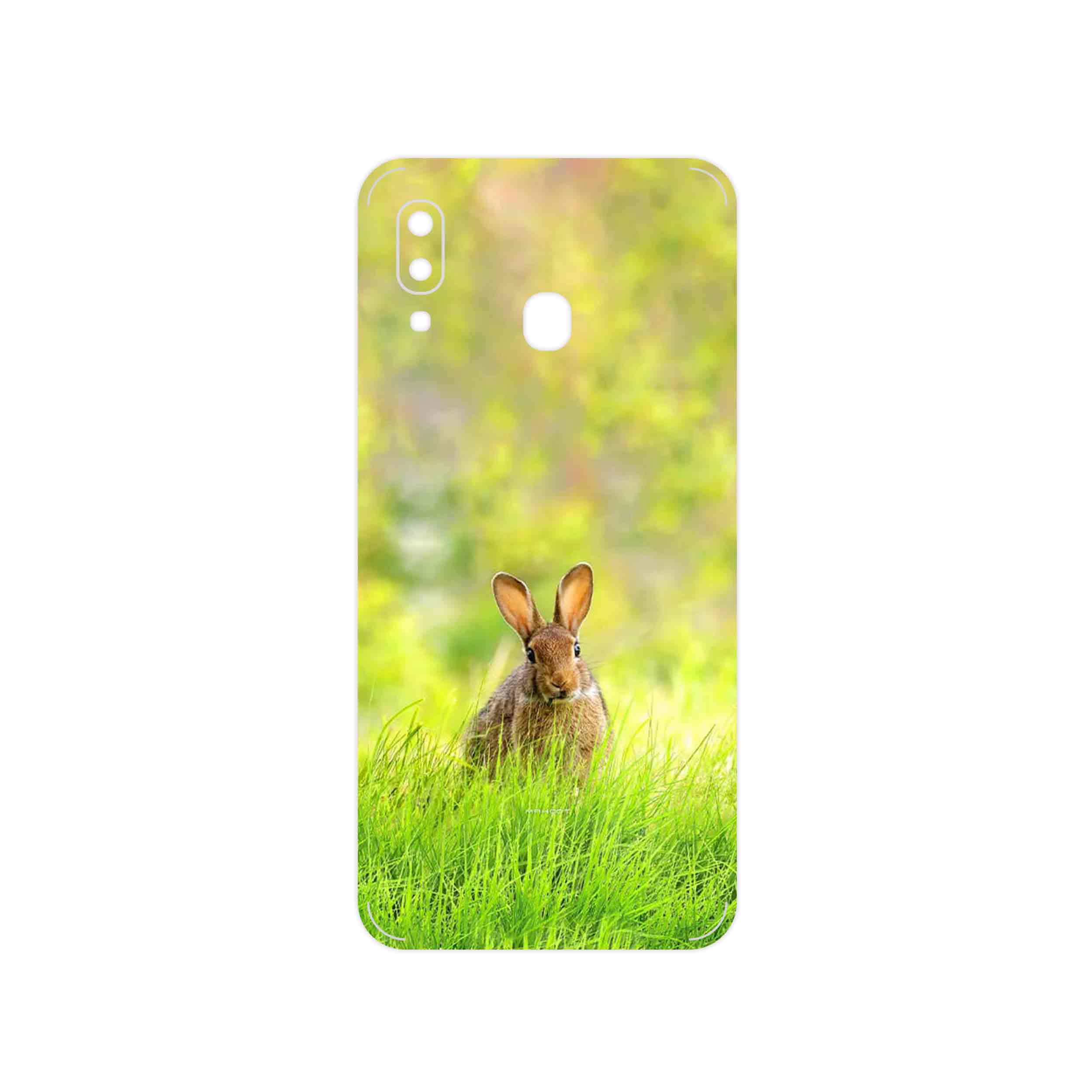 برچسب پوششی ماهوت مدل Rabbit مناسب برای گوشی موبایل سامسونگ Galaxy A20