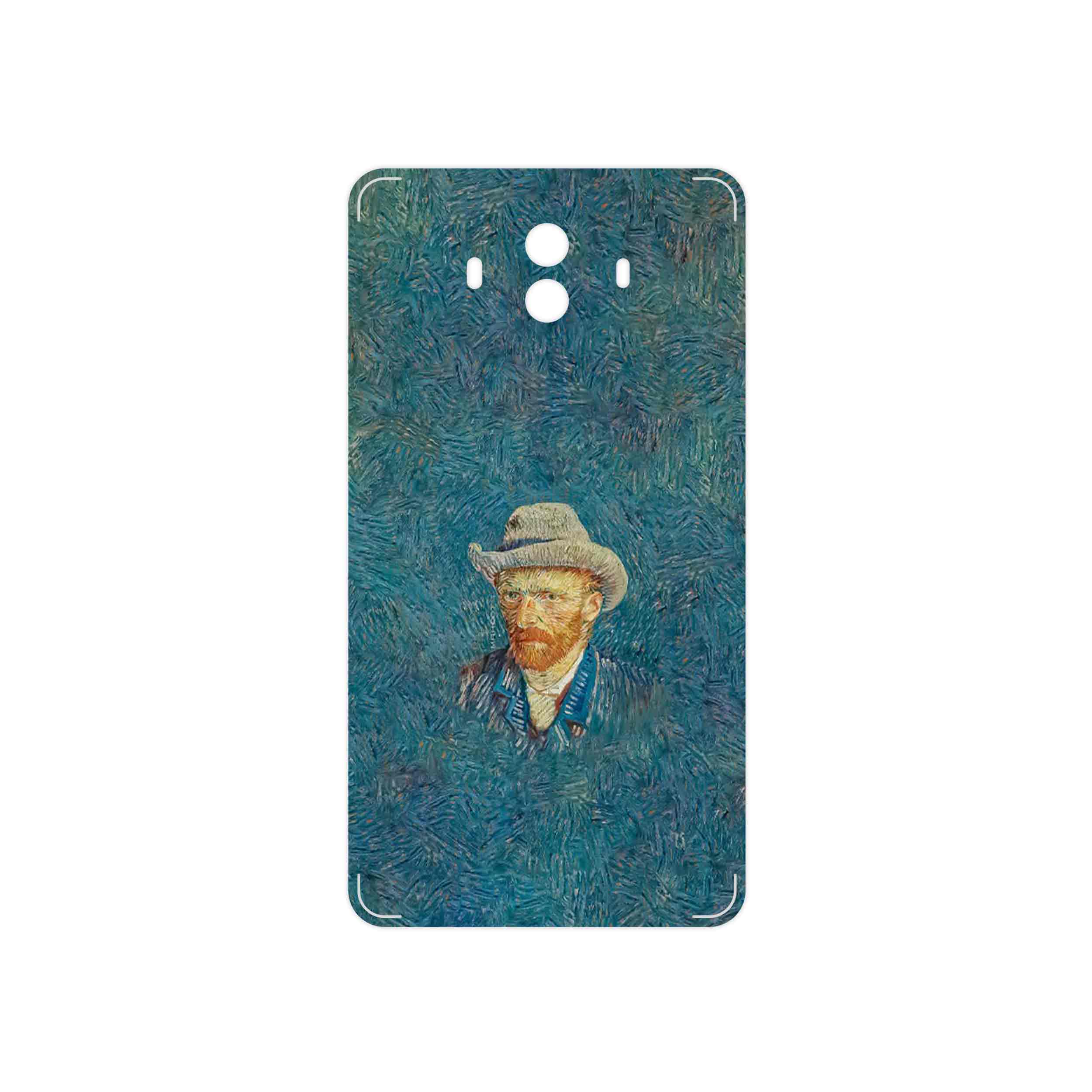 برچسب پوششی ماهوت مدل Self portrait with a gray felt hat مناسب برای گوشی موبایل هوآوی Mate 10