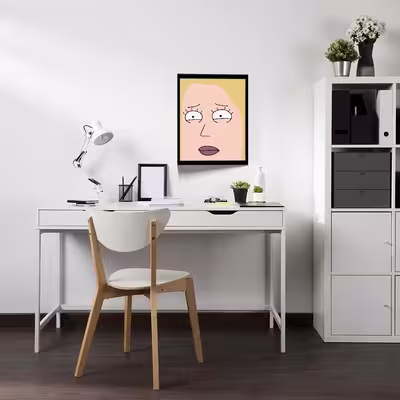 تابلو مدل Rick &amp; Morty کد F-1032