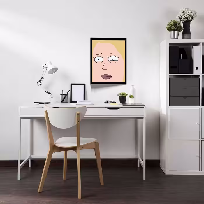 تابلو مدل Rick &amp; Morty کد F-1032