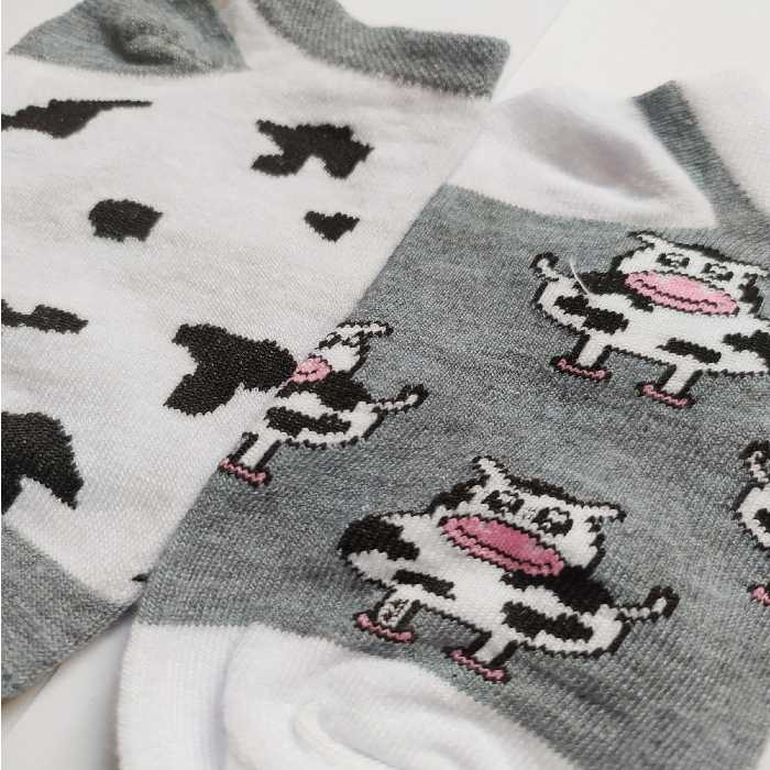 جوراب بچگانه مدل گاو کوچولو کد j72