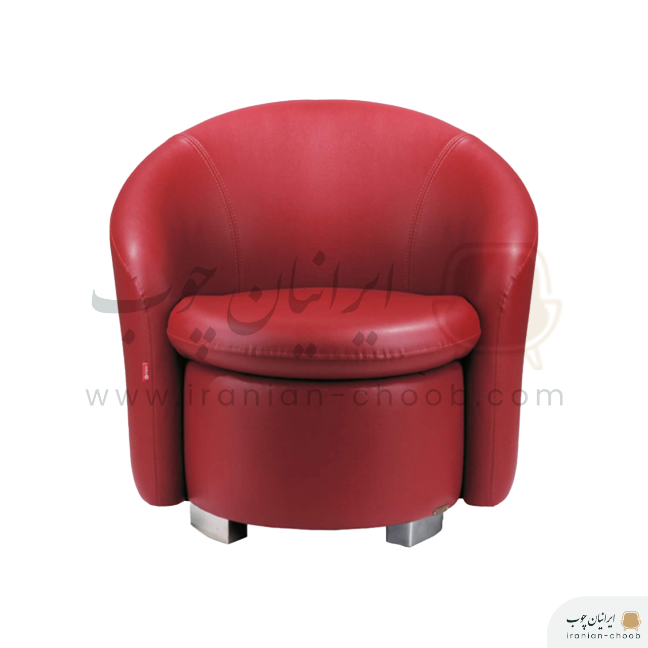 مبل اداری نیلپر تک نفره مدل NOSS823N1