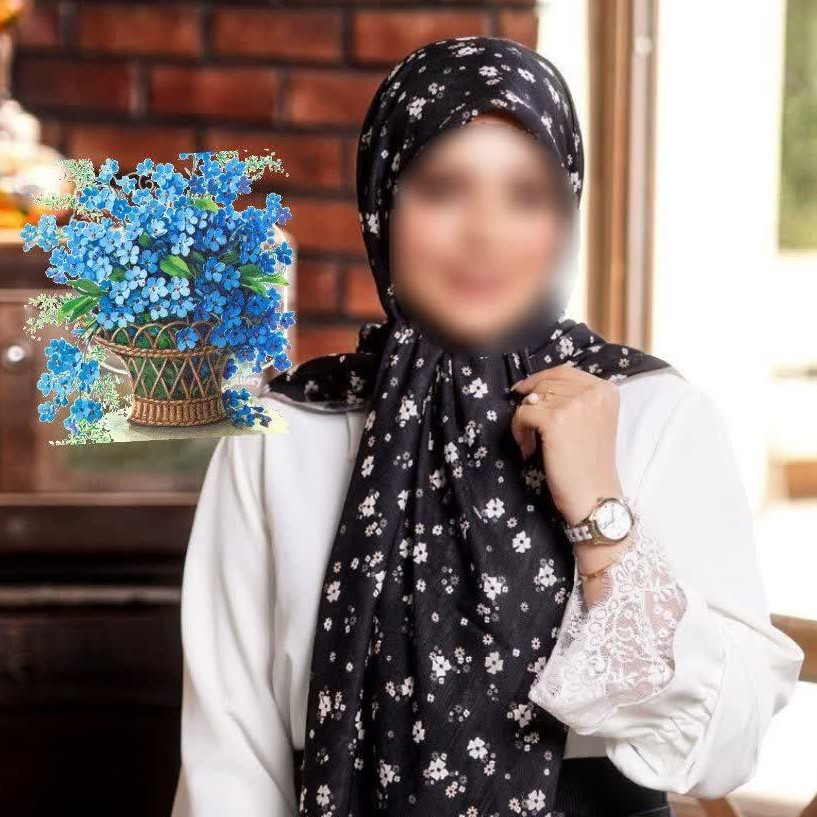 روسری گل کلی