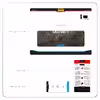 برچسب پوششی ماهوت مدل Call-of-Duty-Game مناسب برای تبلت سامسونگ Galaxy Tab S5e 10.5 2019 T725