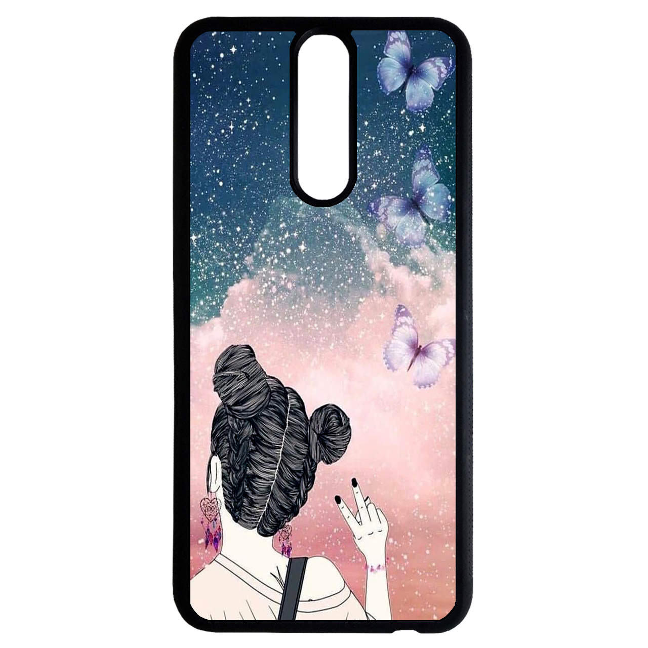 کاور طرح دخترانه کد 9800 مناسب برای گوشی موبایل هوآوی mate 10 lite