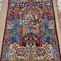 فرش دستباف (قالیچه شکارگاه)