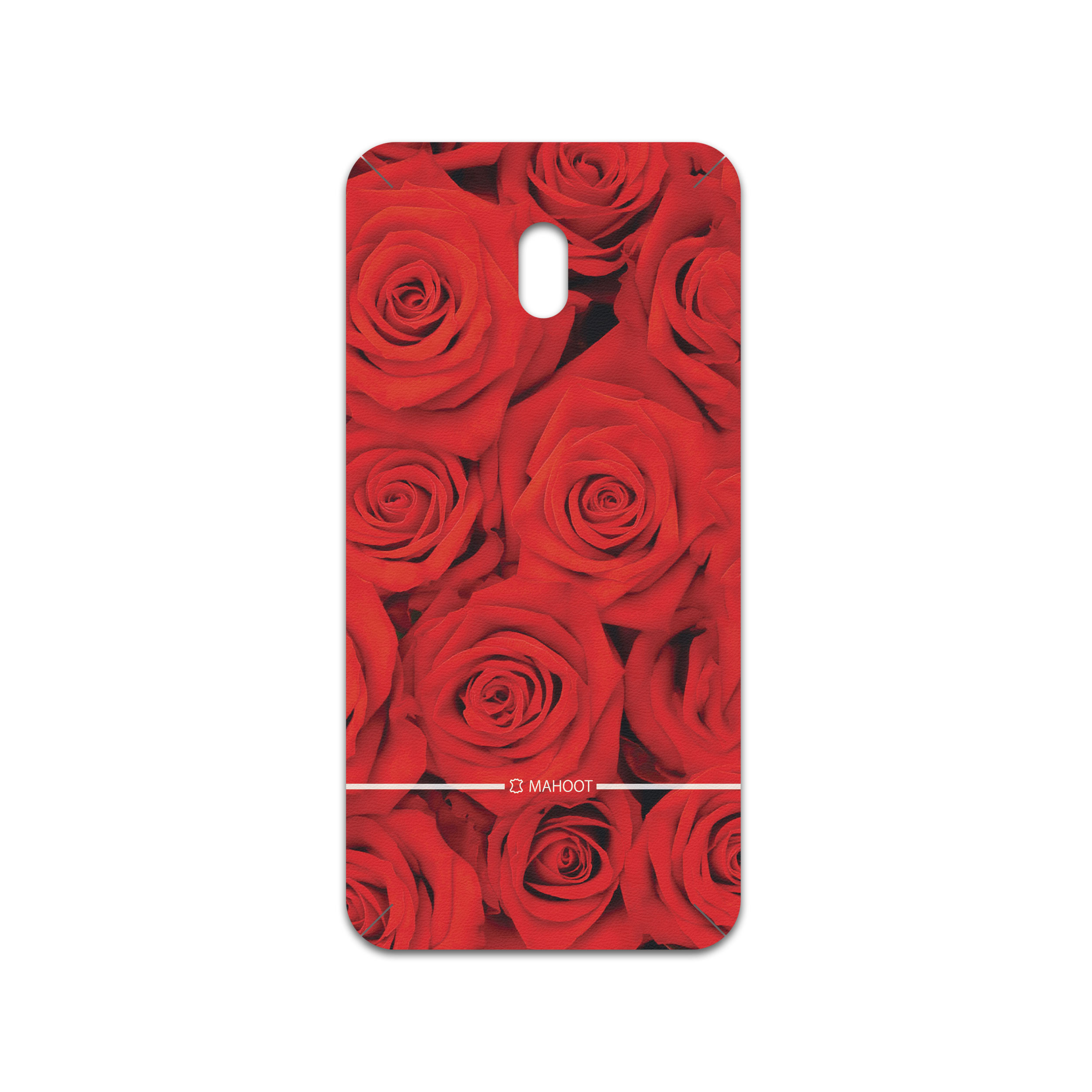 برچسب پوششی ماهوت مدل Red-Flower مناسب برای گوشی موبایل شیائومی Redmi 8A