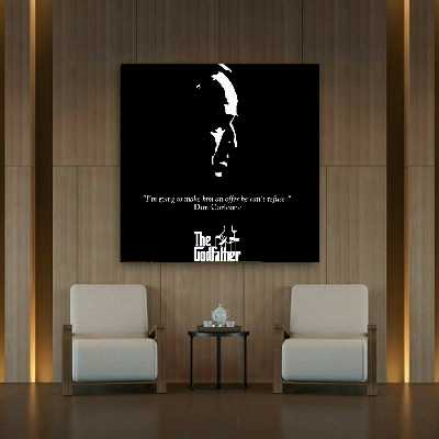 تابلو بوم طرح پدرخوانده مدل SDB001