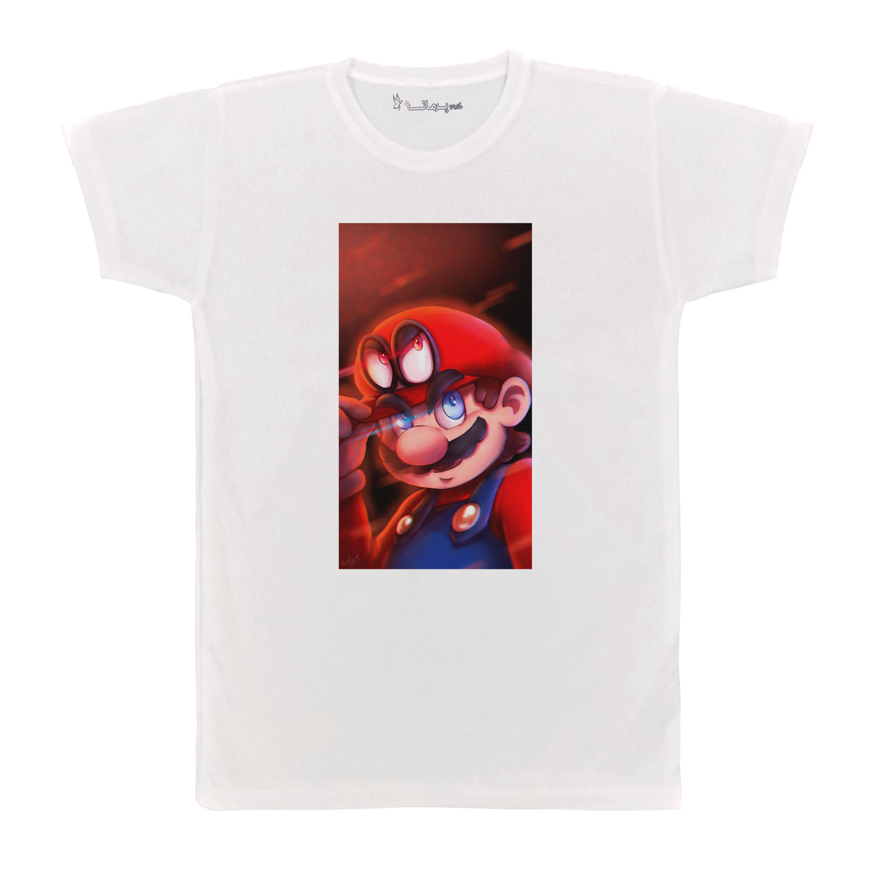 تی شرت بچگانه پرمانه طرح سوپر میکرو کد pmt.6493