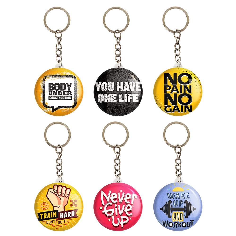 جاکلیدی خندالو مدل جملات انگیزشی کد 338B مجموعه 6 عددی