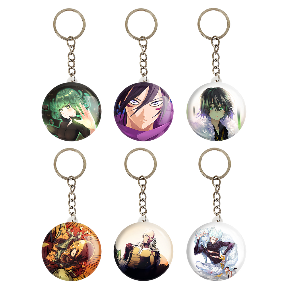 جاکلیدی خندالو مدل انیمه مرد تک مشتی کد 446B مجموعه 6 عددی