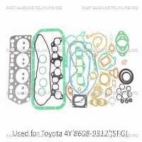 واشر کامل موتور لیفتراک تویوتا Toyota 4Y’8608-9312’5FG