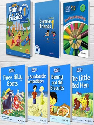مجموعه کامل American Family and Friends 1 2nd edition
