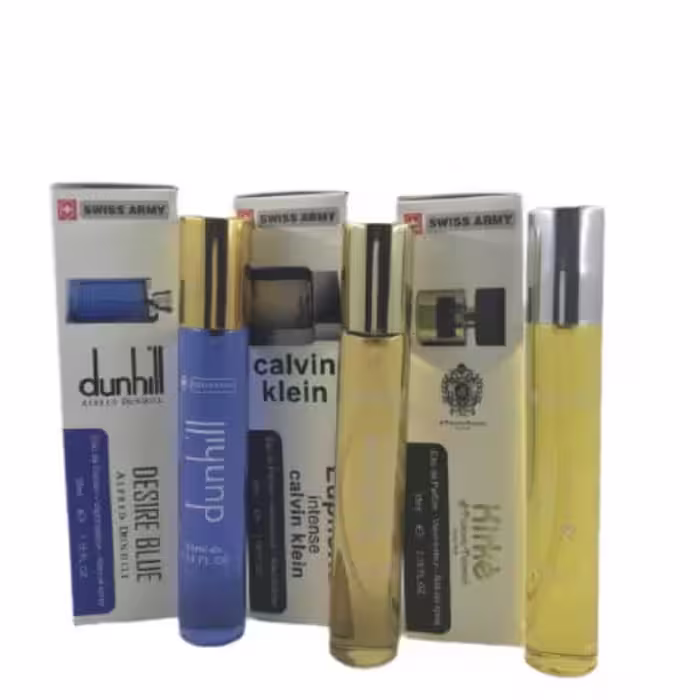 عطر جیبی مردانه سوئیس آرمی مدل B02 حجم 35 میلی لیتر مجموعه 3 عددی