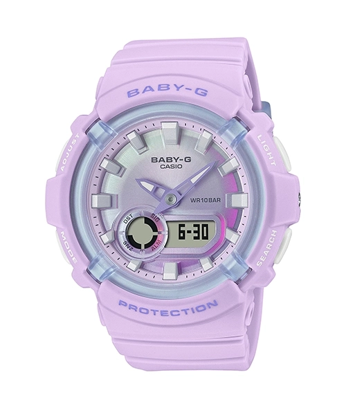 ارسال فوری   گارانتی اصلی شرکتی   ساعت مچی زنانه BABY-G مدل CASIO-BGA-280DR-4ADR