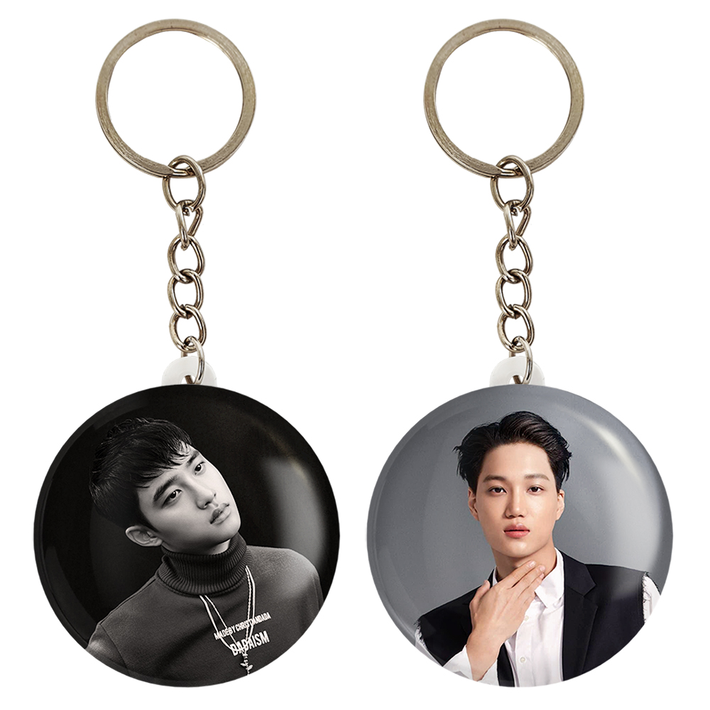 جاکلیدی خندالو مدل کای و کیونگسو گروه اکسو EXO کد 1678816782 مجموعه 2 عددی