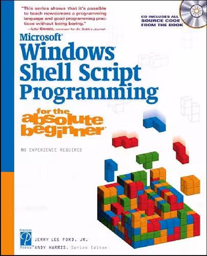 خرید و دانلود نسخه کامل کتاب Microsoft Windows Shell Script Programming for the Absolute Beginner