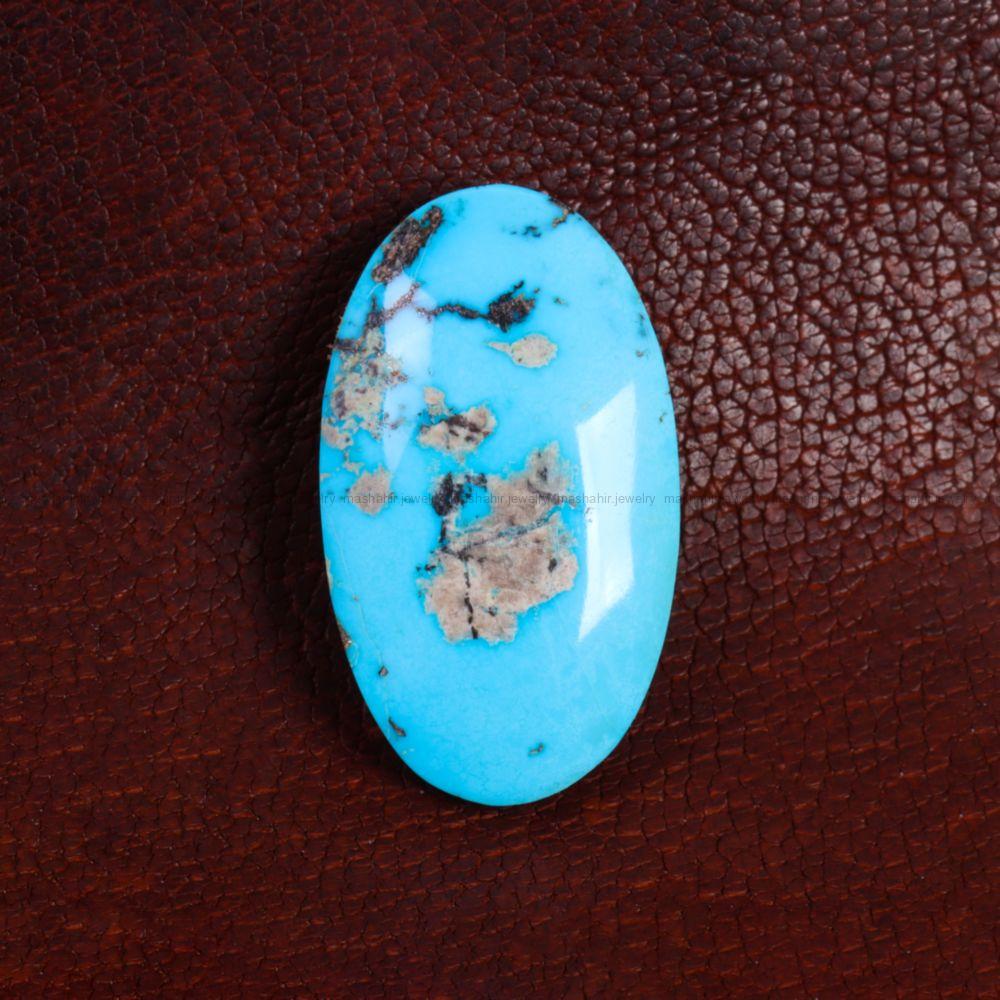 نگین فیروزه شجری کد 14118 - جواهری مشاهیر