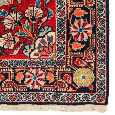 فرش قدیمی دستباف ذرع و نیم سی پرشیا کد 102106