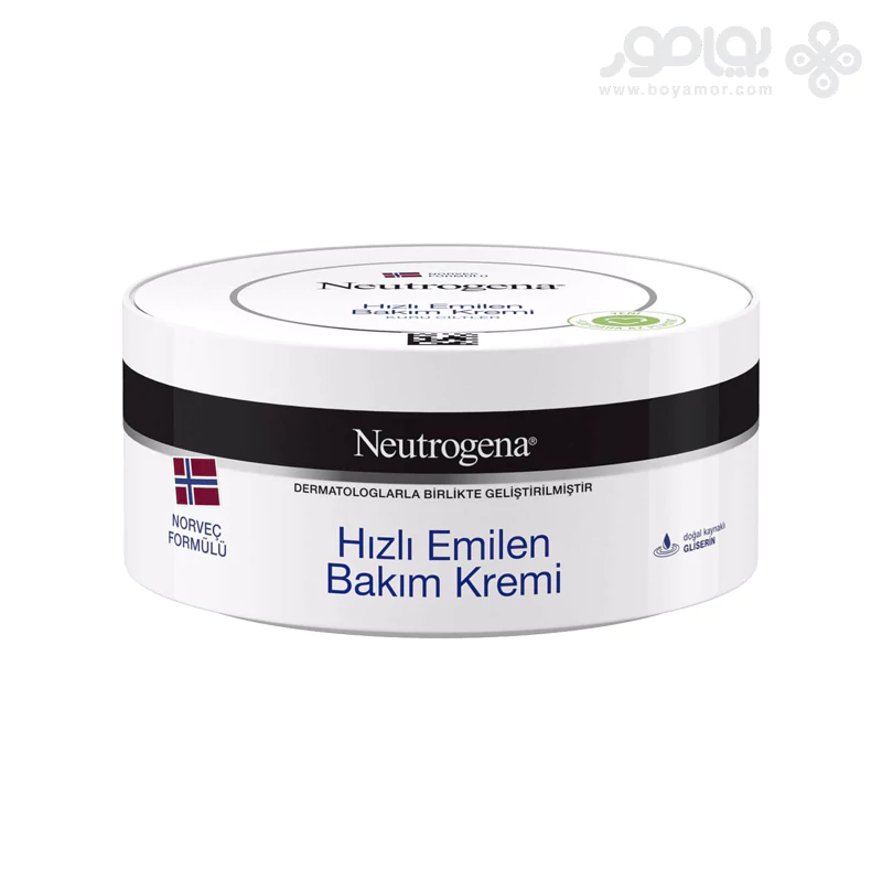 کرم مرطوب کننده زود جذب نوتروژینا مدل Hizli Emilen حجم 200 میل