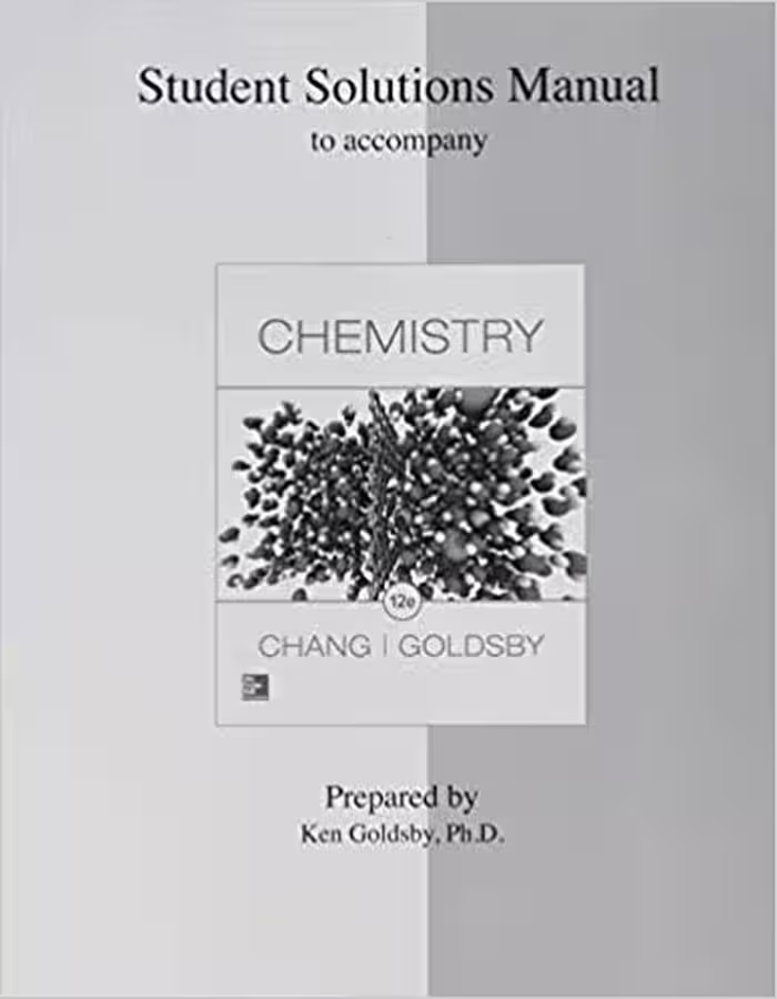 خرید و دانلود نسخه کامل کتاب Student Solutions Manual for Chemistry   test bank (12th Edition)