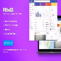 دانلود قالب ادمین React متریال دیزاین Primer