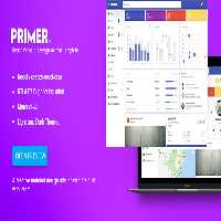 دانلود قالب ادمین React متریال دیزاین Primer