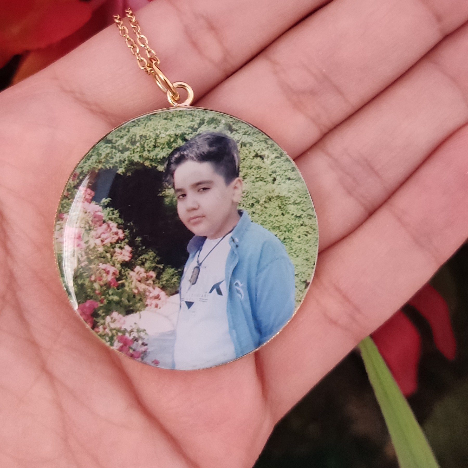 گردنبند با عکس دلخواه 