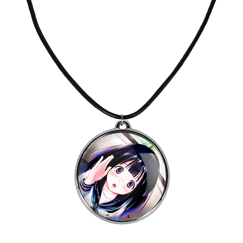 گردنبند خندالو مدل اورکی و چیتاندا انیمه هیوکا Hyouka کد 1708417085