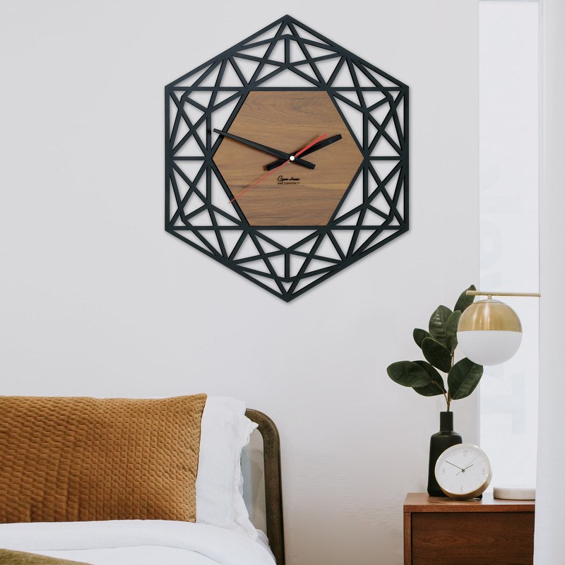 ساعت دیواری سایان هوم مدل سینار ساعت دیواری مدرن-ساعت دیواری کلاسیک-ساعت دکوراتی