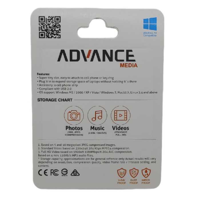 فلش مموری ادونس مدل EG108  ظرفیت 16 گیگ