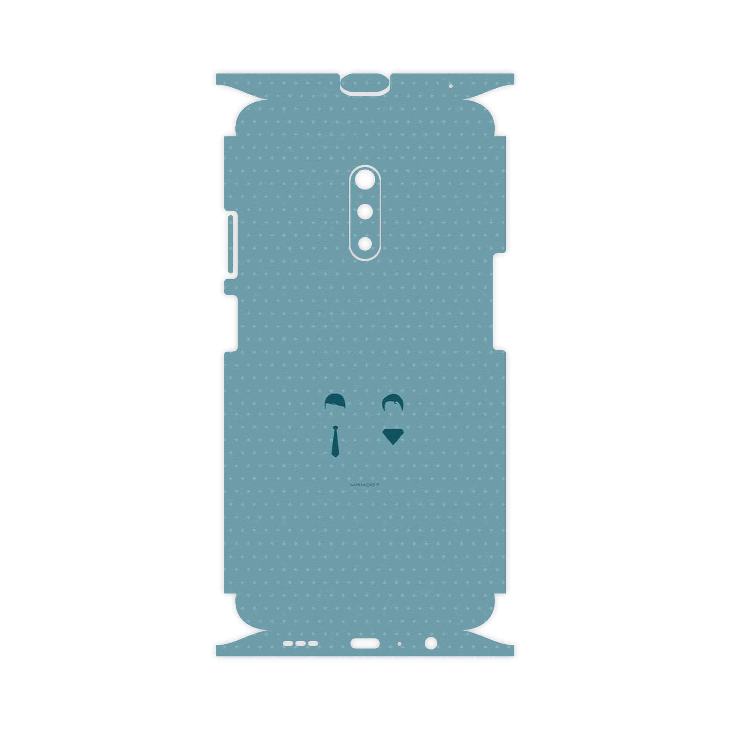 برچسب پوششی ماهوت مدل Minimal Miss and Mister-FullSkin مناسب برای گوشی موبایل اپو Realme X