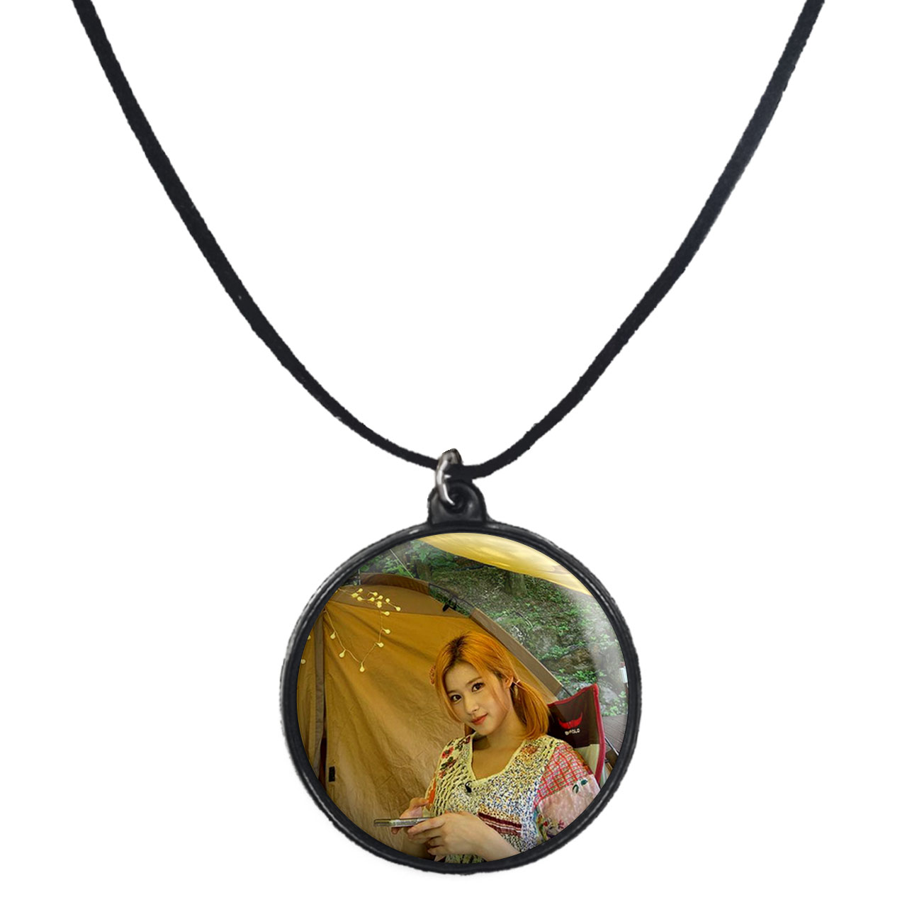 گردنبند پرمانه طرح تو ایس کد pmb.19666 مدل دو طرفه