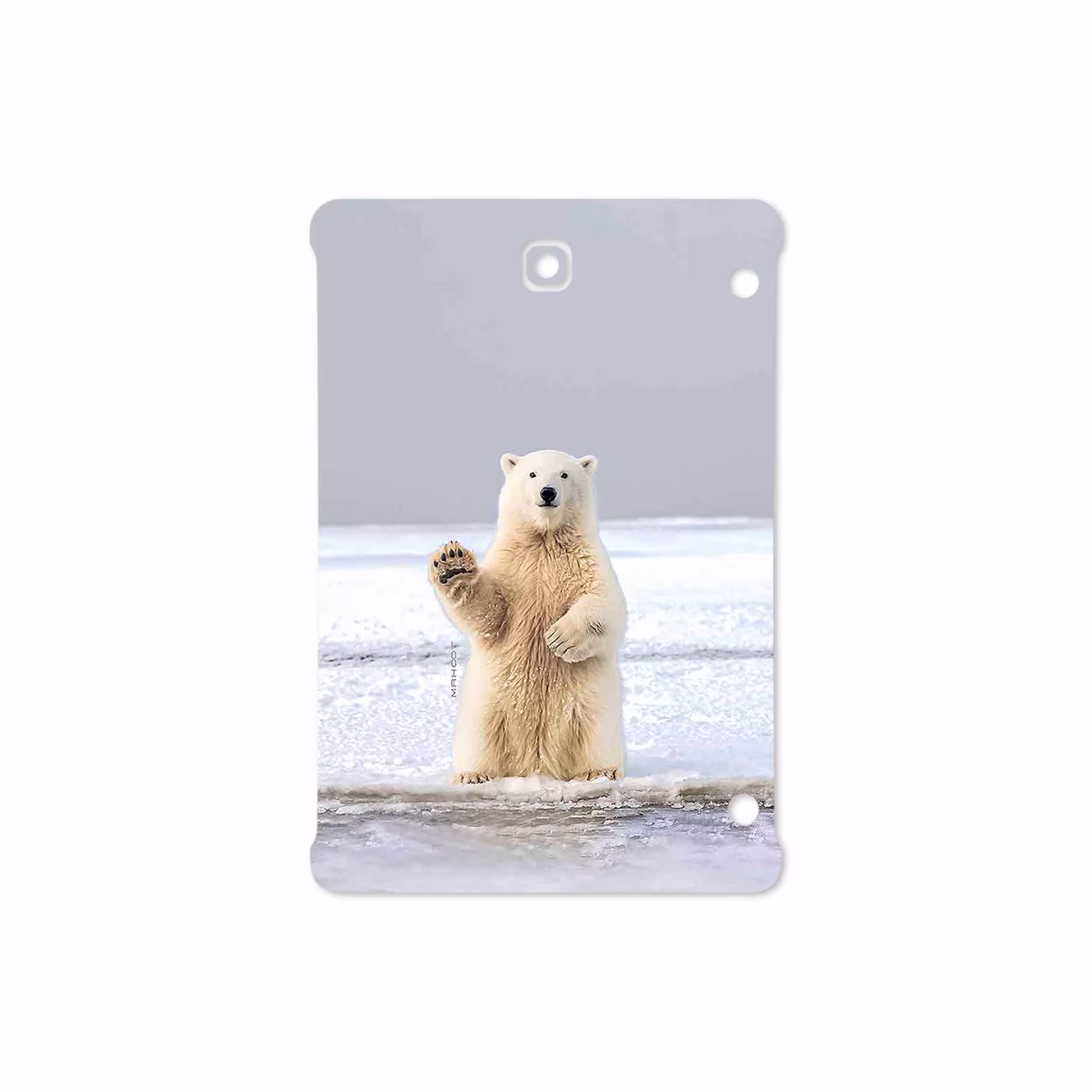 برچسب پوششی ماهوت مدل Polar bear مناسب برای تبلت سامسونگ Galaxy Tab S2 8.0 2016 T719N