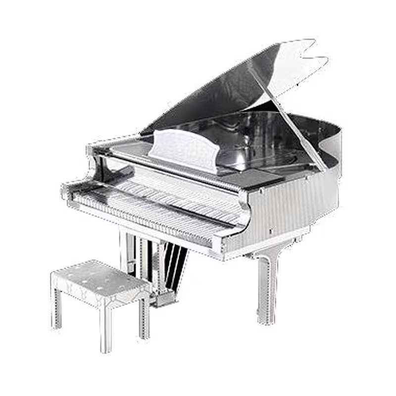 پازل فلزی سه بعدی مدل Piano | چاوه