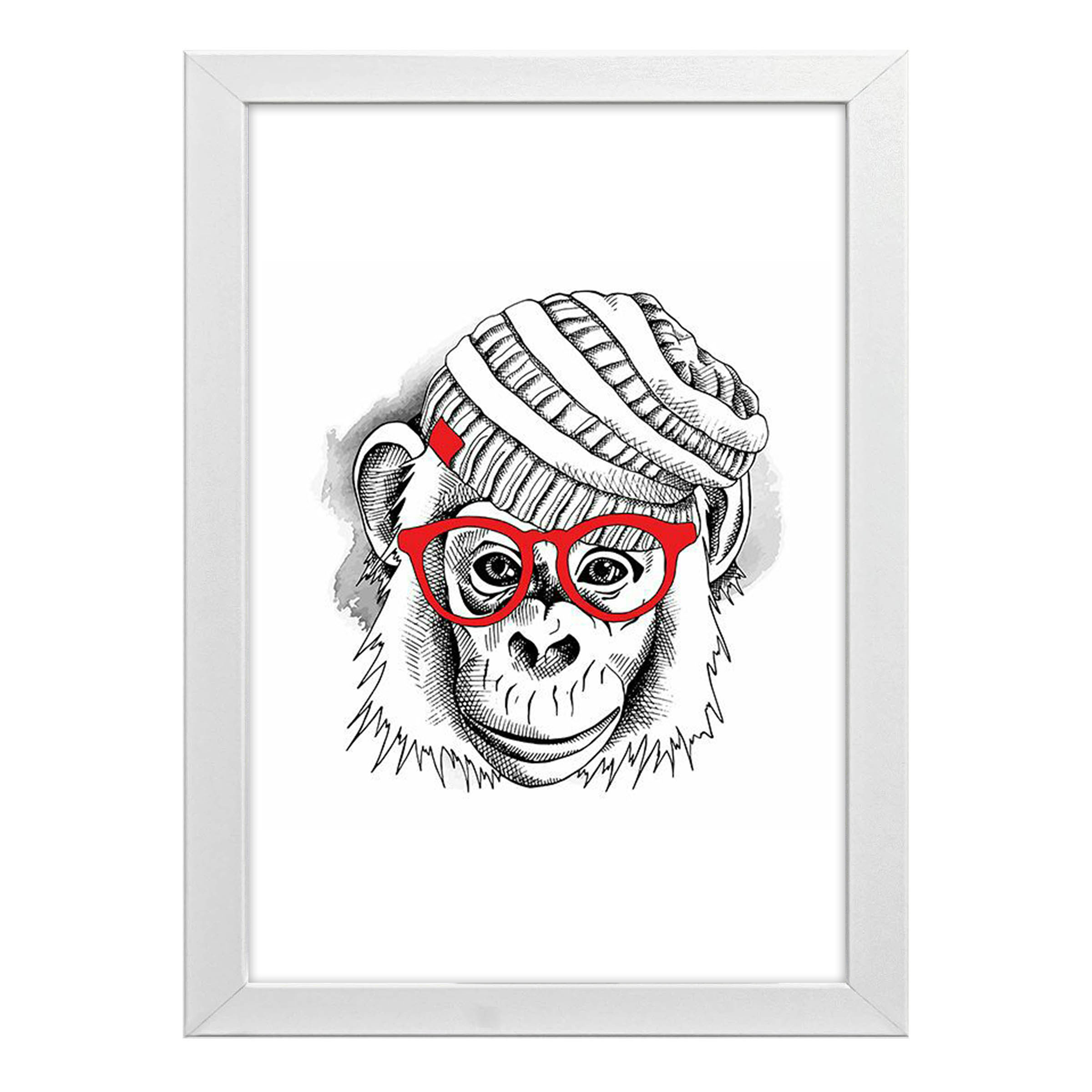 تابلو طرح میمون کد T256