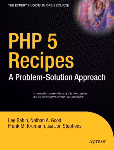 خرید و دانلود نسخه کامل کتاب PHP 5 Recipes: A Problem-solution Approach