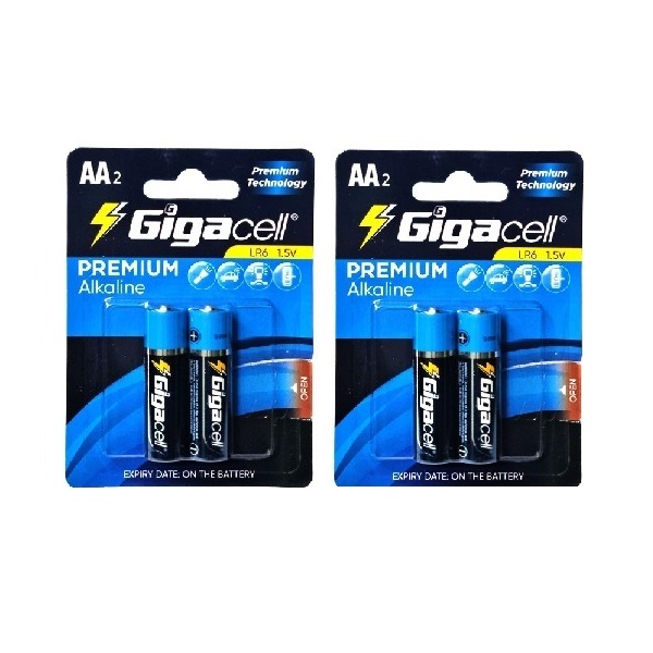 باتری قلمی گیگاسل مدل Premium Alkaline بسته 4 عددی