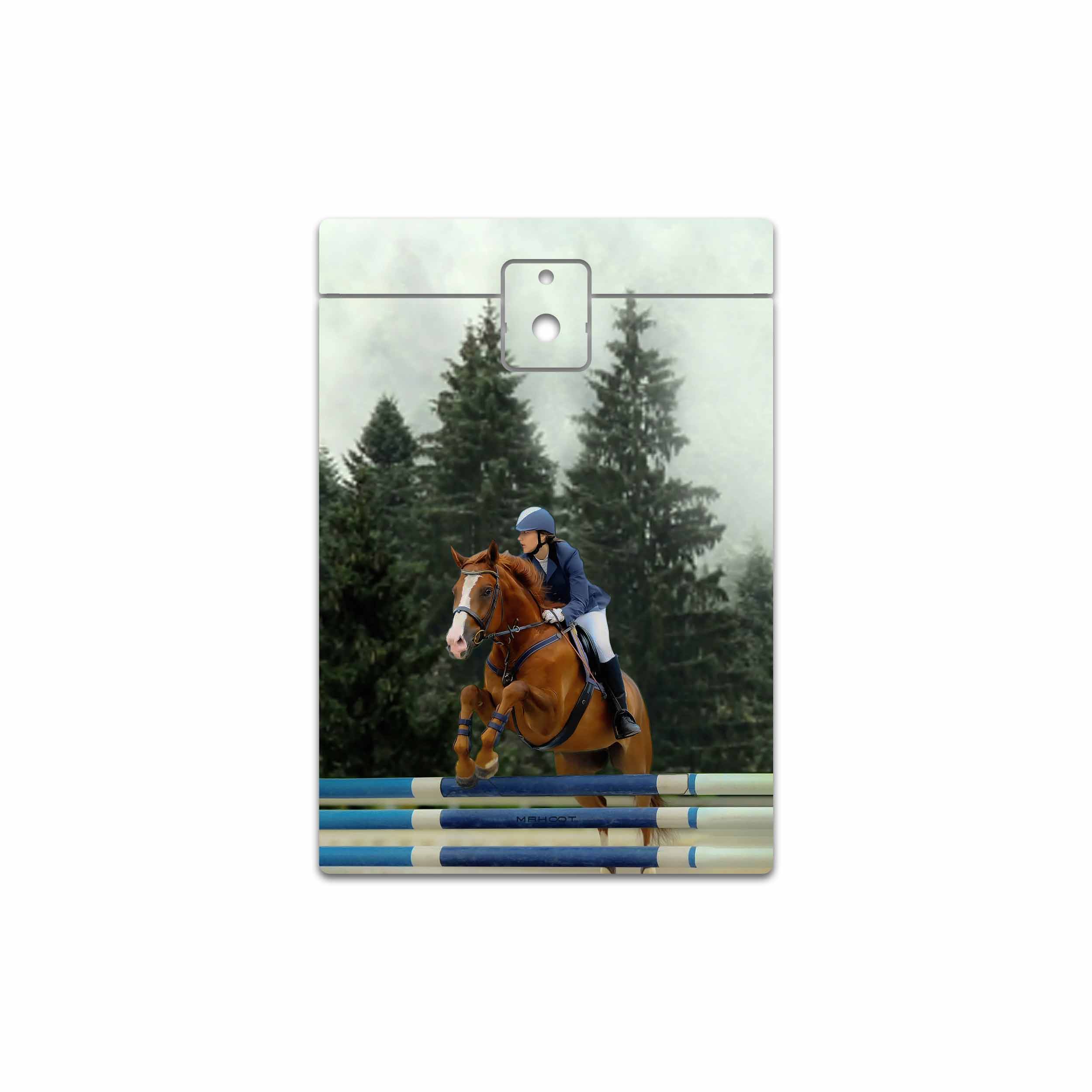 برچسب پوششی ماهوت مدل Equestrianism مناسب برای گوشی موبایل بلک بری Passport