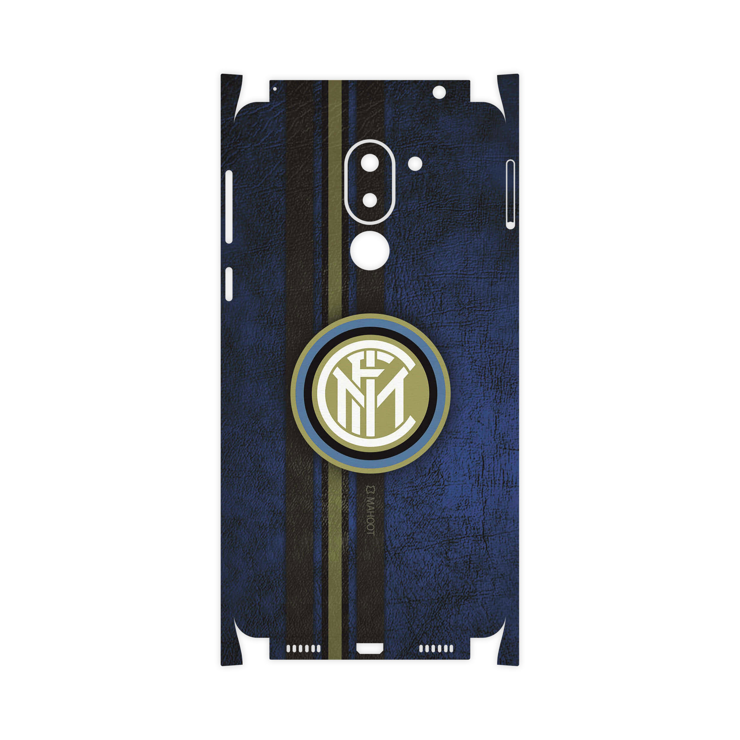 برچسب پوششی ماهوت مدل Inter-Milan-FC-FullSkin مناسب برای گوشی موبایل آنر 6X