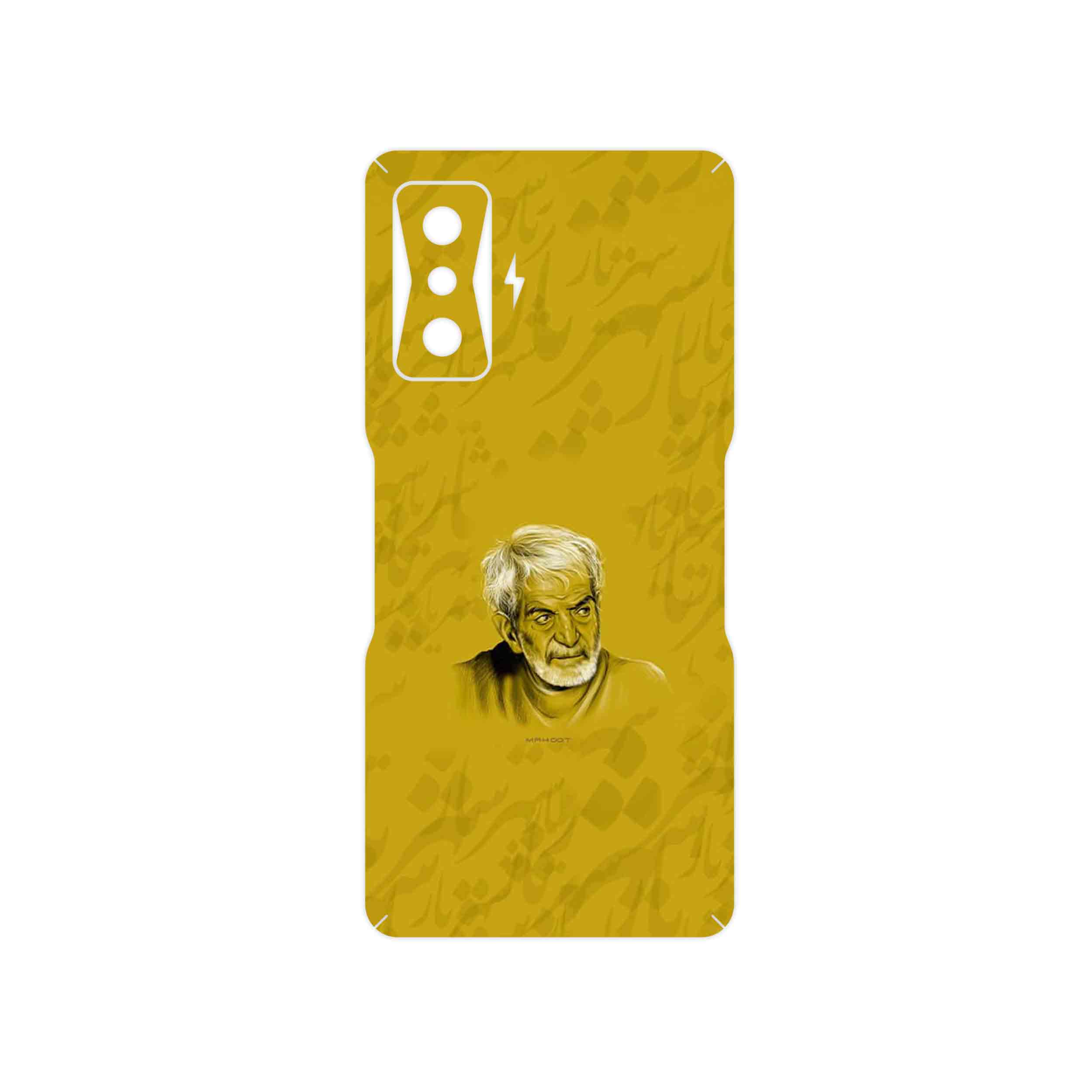 برچسب پوششی ماهوت مدل MohammadHossein Shahriar مناسب برای گوشی موبایل شیائومی Poco F4 GT 5G