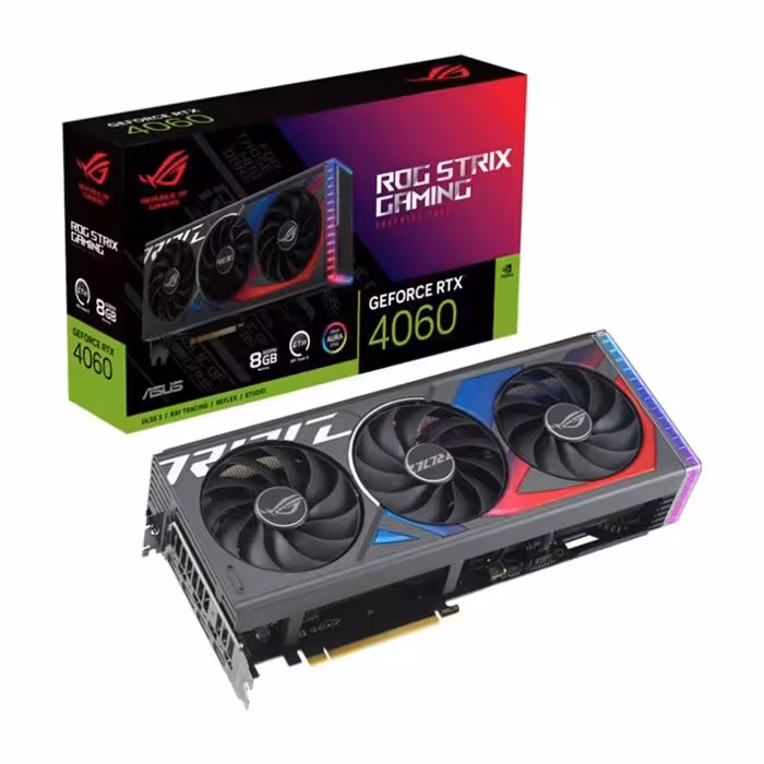 کارت گرافیک ایسوس ROG Strix GeForce RTX 4060 8GB GDDR6